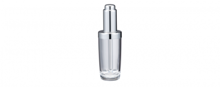 Botol Penetes Bulat Akrilik 30ml - Premium Diva Series - Botol Penetes Kemasan Kecantikan